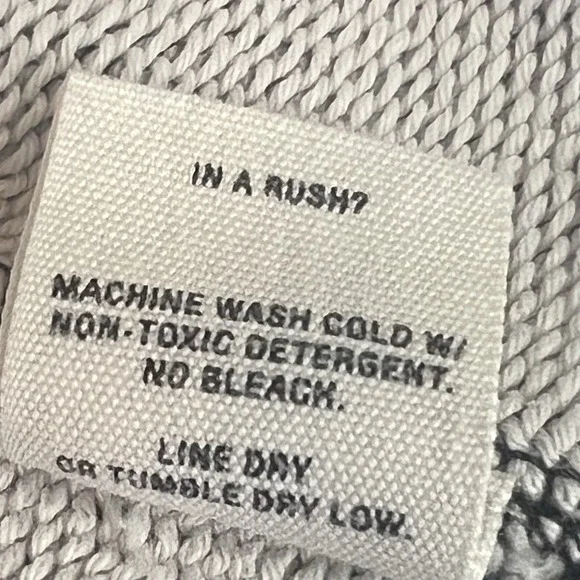 Alex Mill Jogger Sweatpants Men's Sz XL Black Tapered Slim Melange Cotton Jersey - Picture 9 of 13